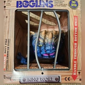 Boglins King Wort NIB Retro toy